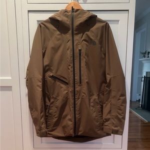 The North Face Men's Lostrail Powderflo Shell Jacket - Medium (Utility Brown)